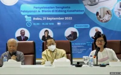 IArbI Gelar Short Talk Event: Penyelesaian Sengketa Pelayanan & Bisnis di Bidang Kesehatan